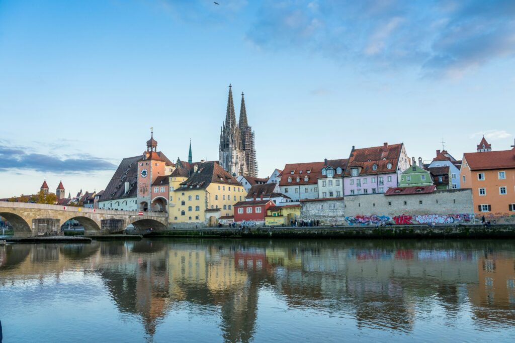 Bavaria River Town 