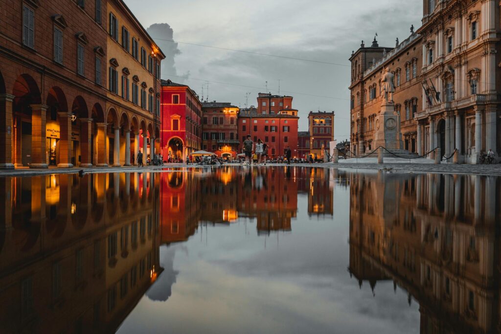 Modena Italy Downtown 