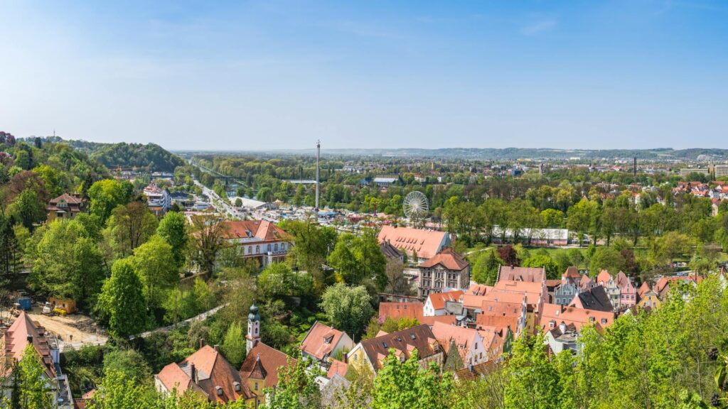 Landshut Ariel View