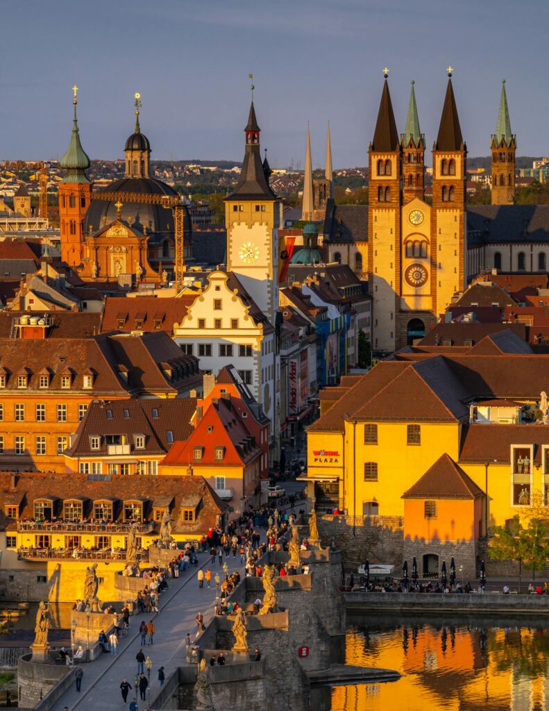 Town Sunset Germany