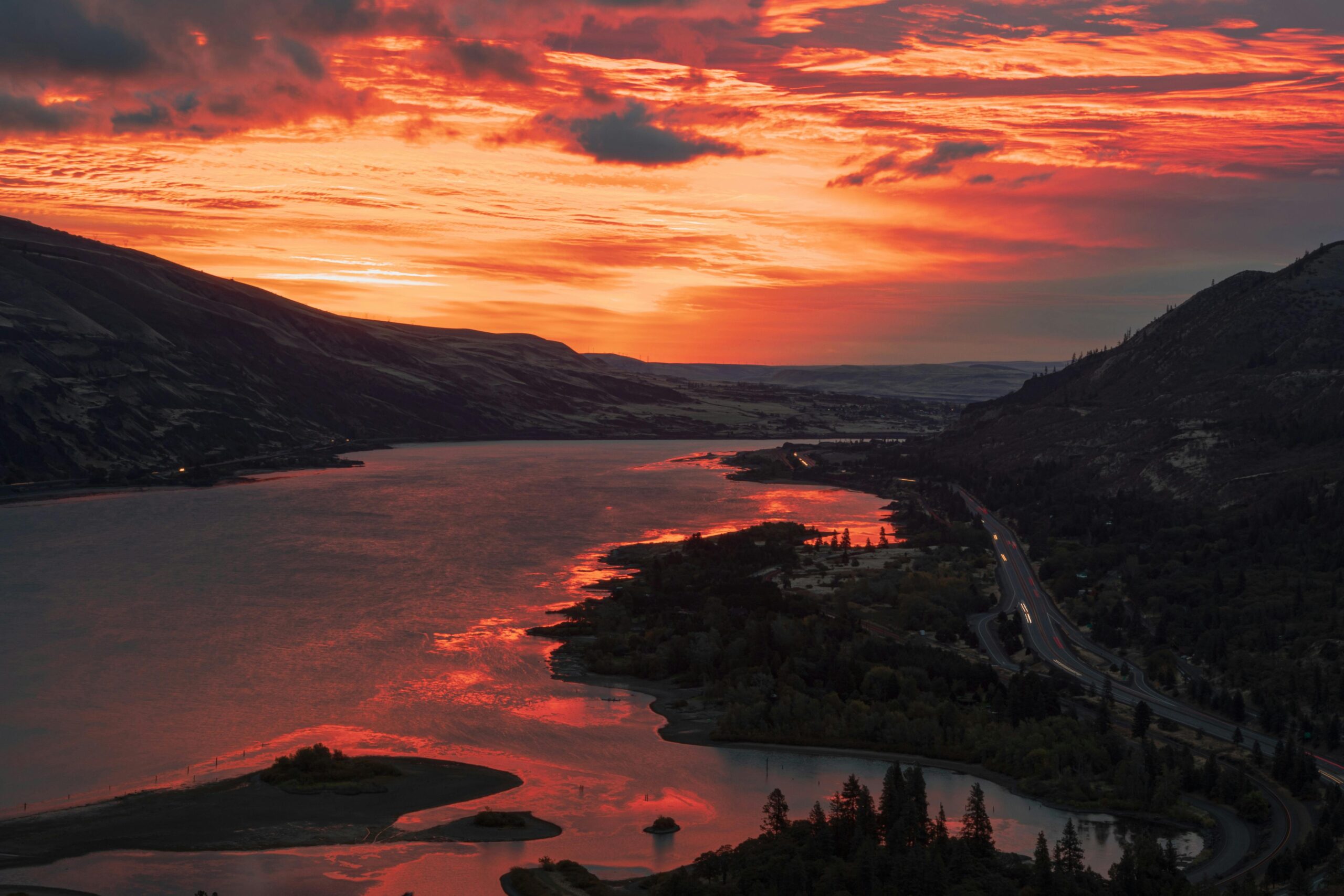 Columbia River Sunset
