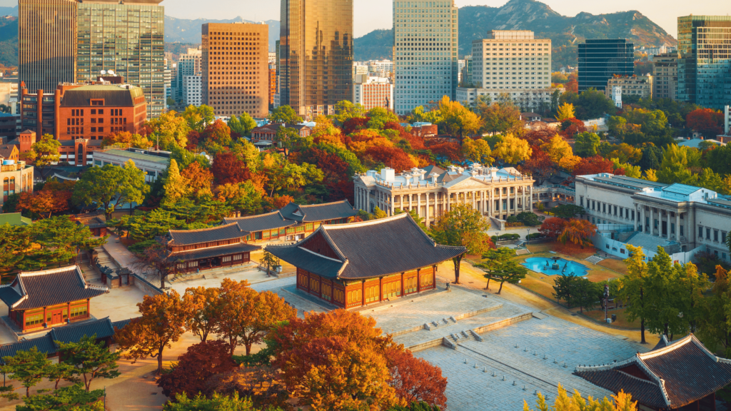 Seoul South Korea City Temple