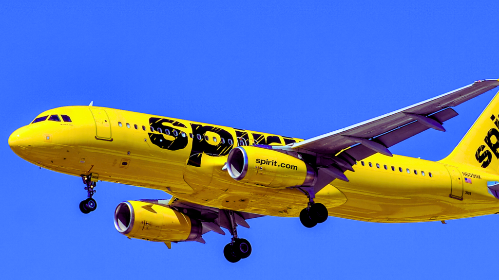 Spirit Airlines Jet 