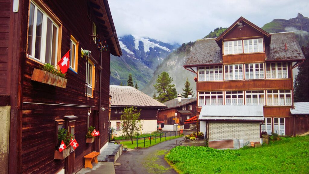 Houses Village Mountain