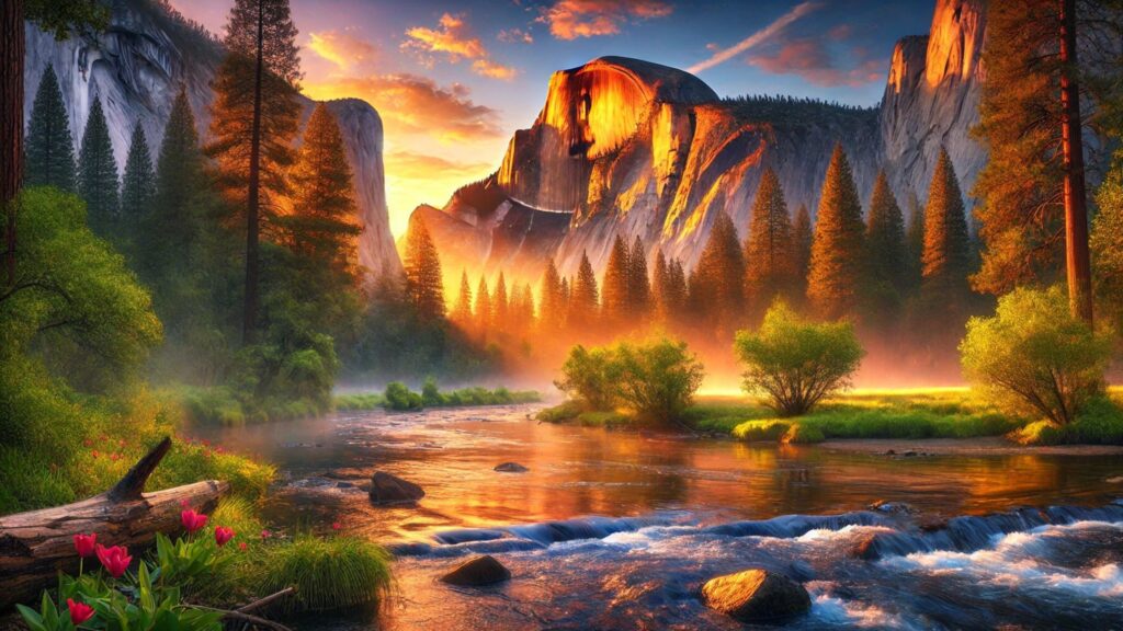 Yosemite El Capitan Sunrise