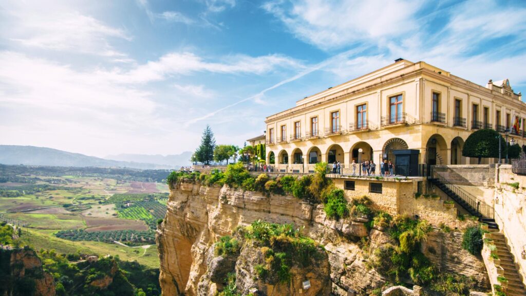 House On Cliff