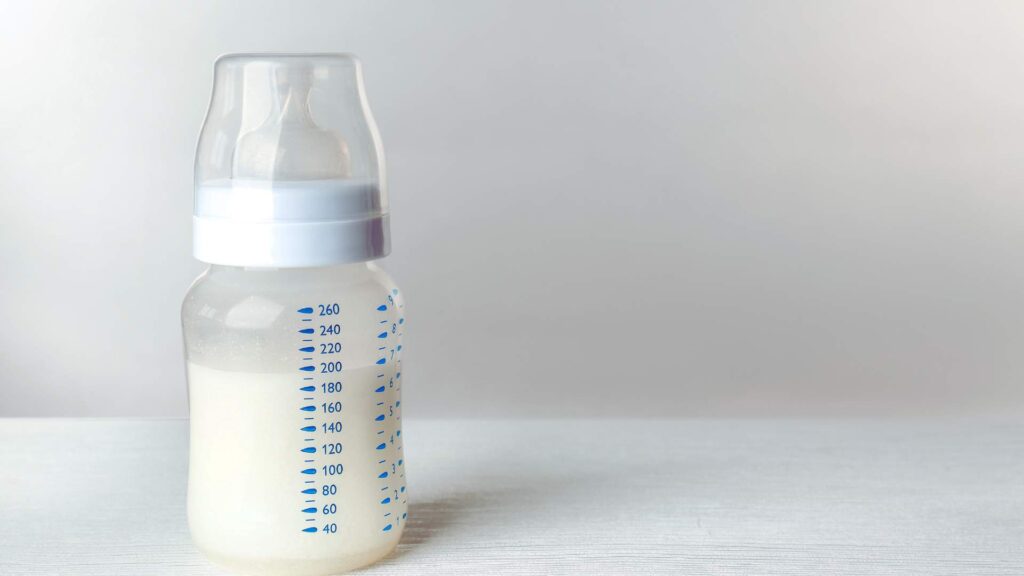 Baby Formula In Bottle
